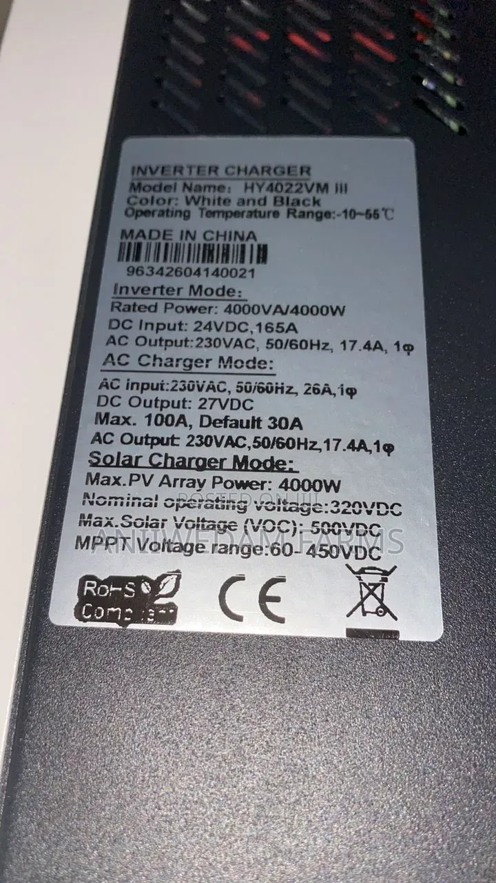 4kva 24v Hybrid Inverter