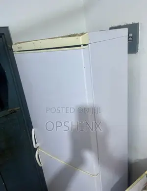 White Double-decker Refrigerator