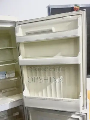 White Double-decker Refrigerator