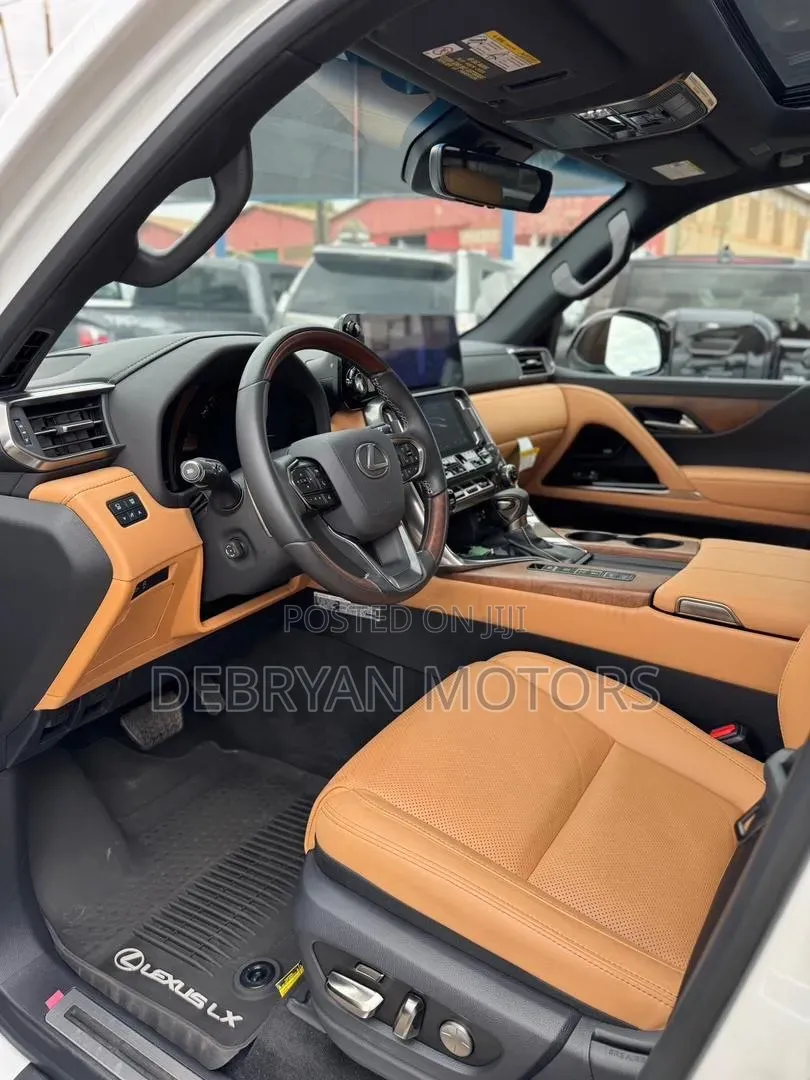 New Lexus LX 600 2024 White