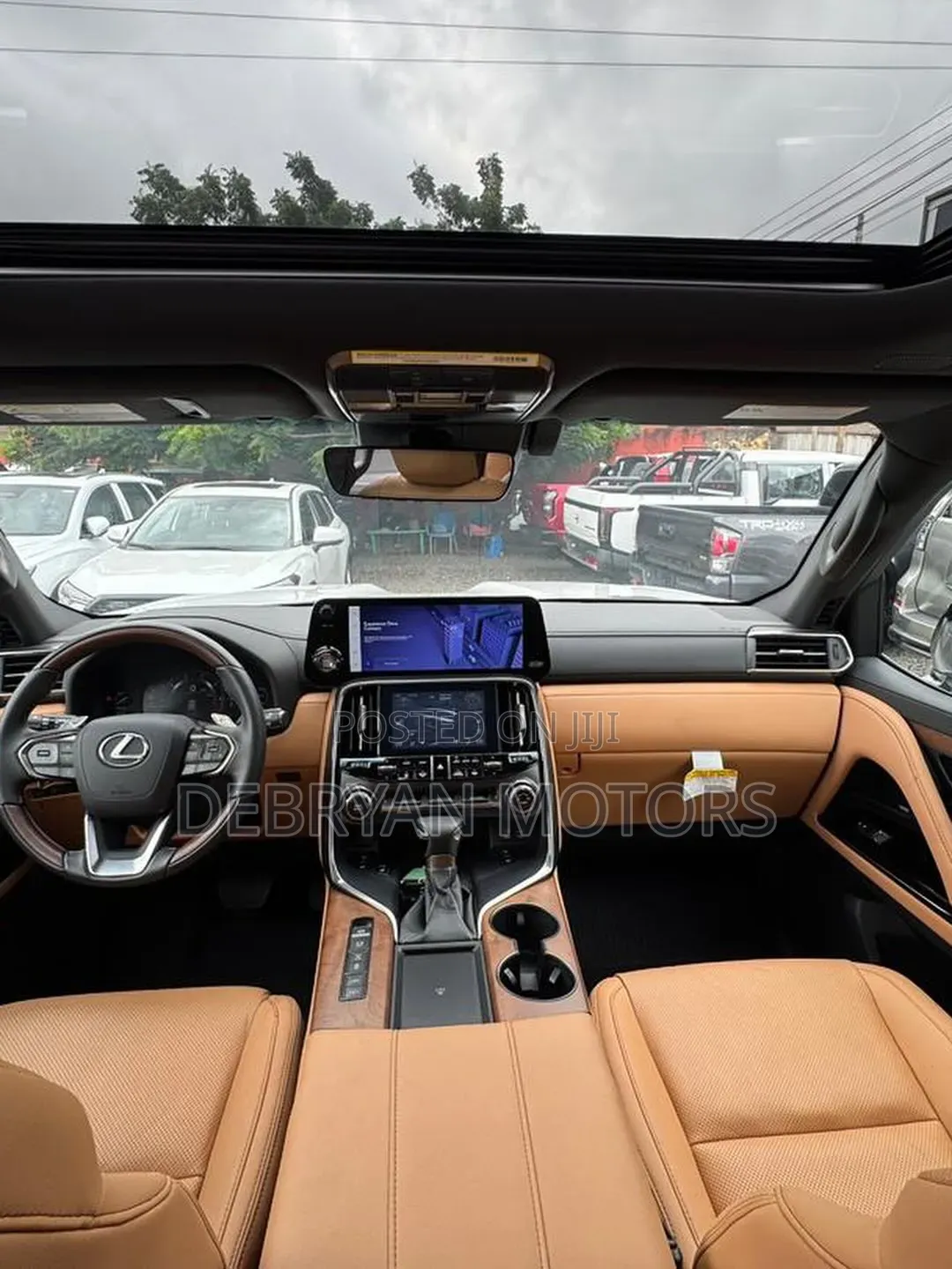 New Lexus LX 600 2024 White