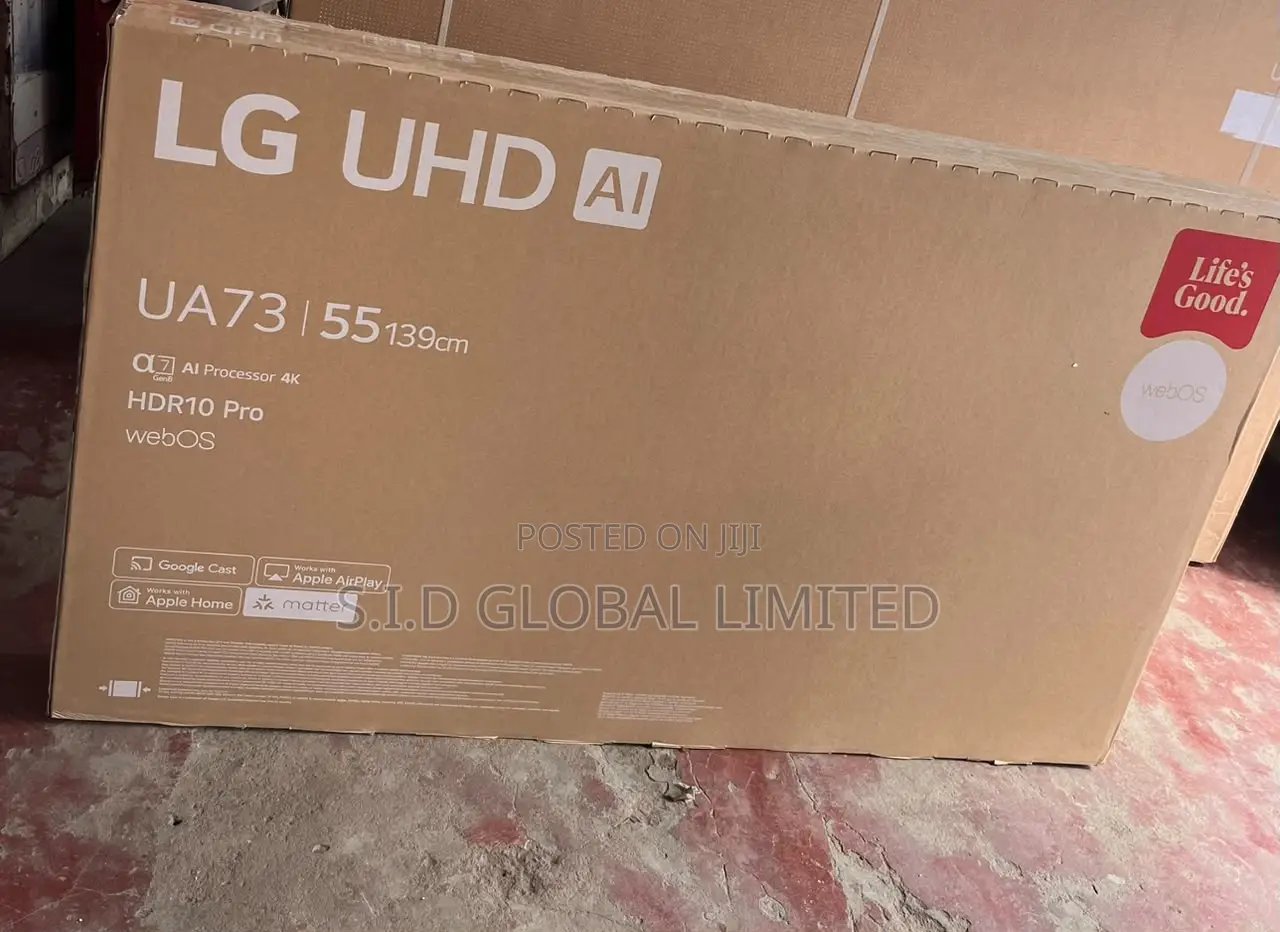 World Cup Promo 55" Lg Ua73 Series Smart Tv