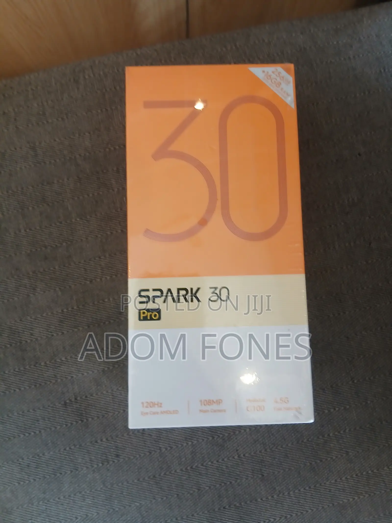 New Tecno Spark 30 Pro 256 GB Black