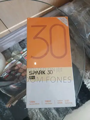 New Tecno Spark 30 Pro 256 GB Black