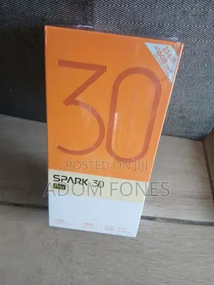 New Tecno Spark 30 Pro 256 GB Black