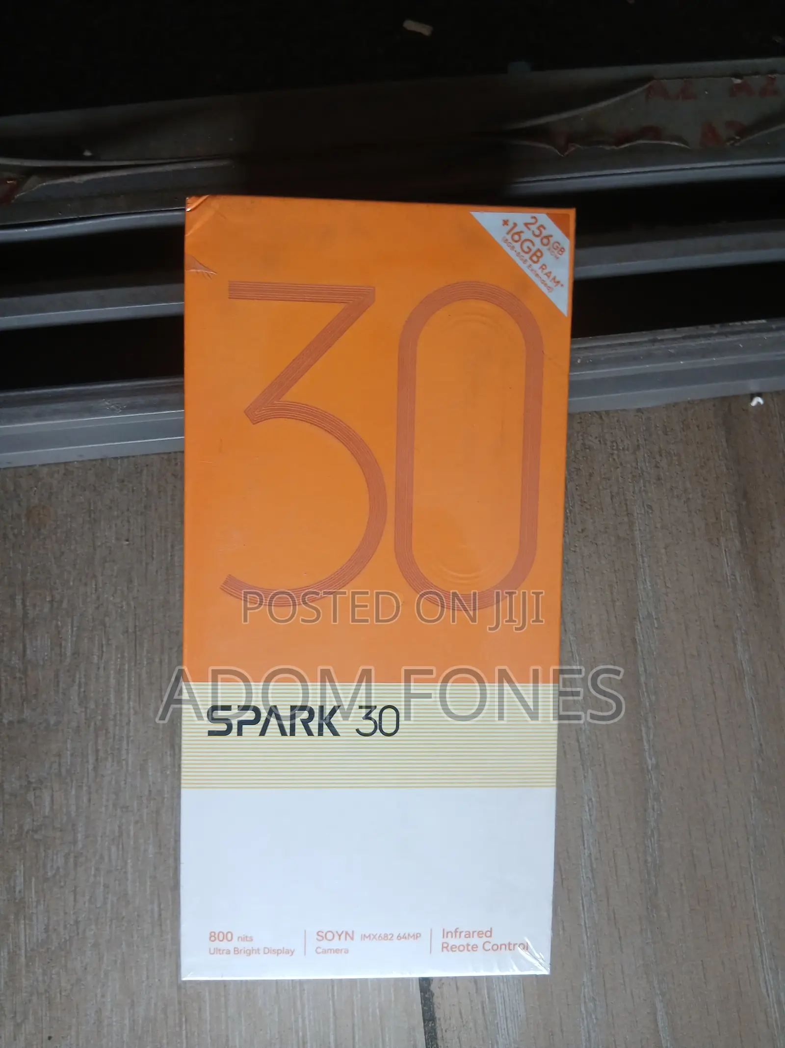 New Tecno Spark 30 256 GB Black