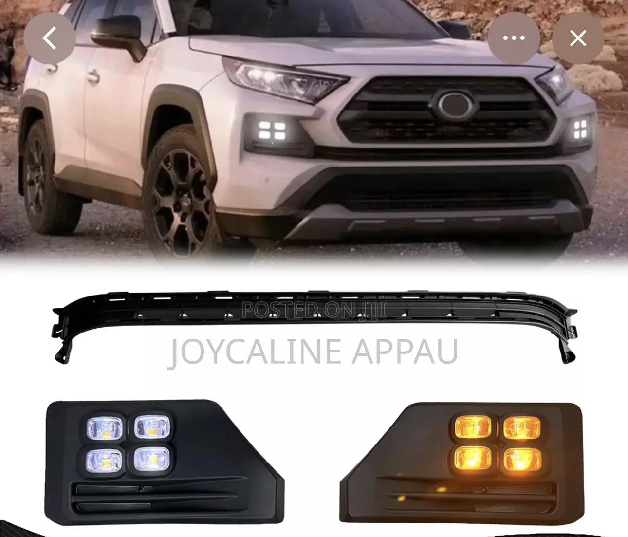Toyota Rav4 2019 to 2024 Fog Light Led