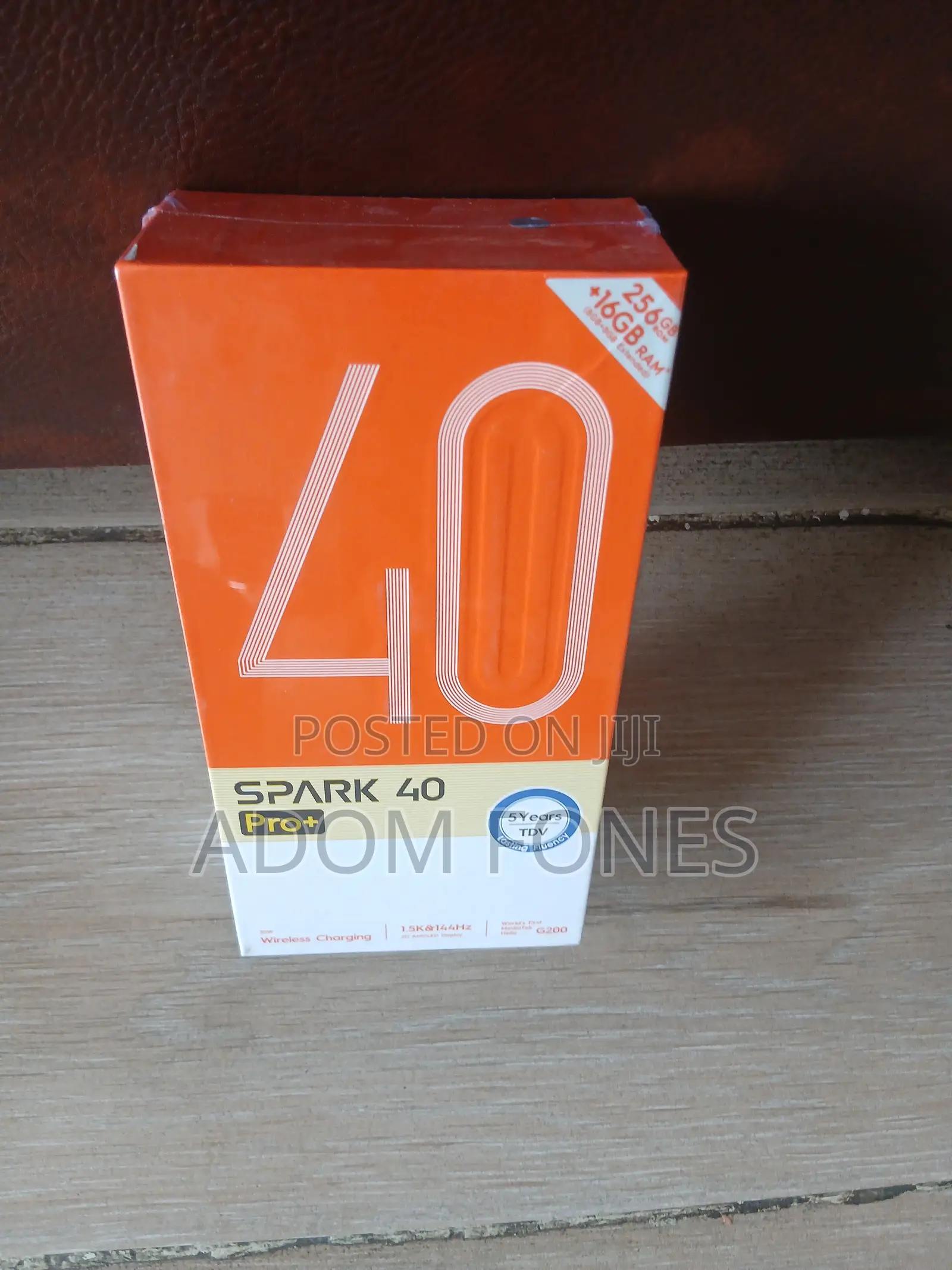 New Tecno Spark 40 Pro+ 256 GB Black