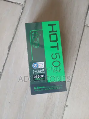 New Infinix Hot 50 Pro+ 4G 256 GB Black