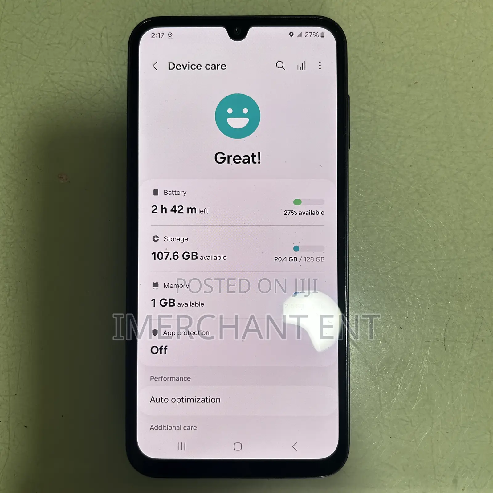 New Samsung Galaxy A15 5G 128 GB Blue