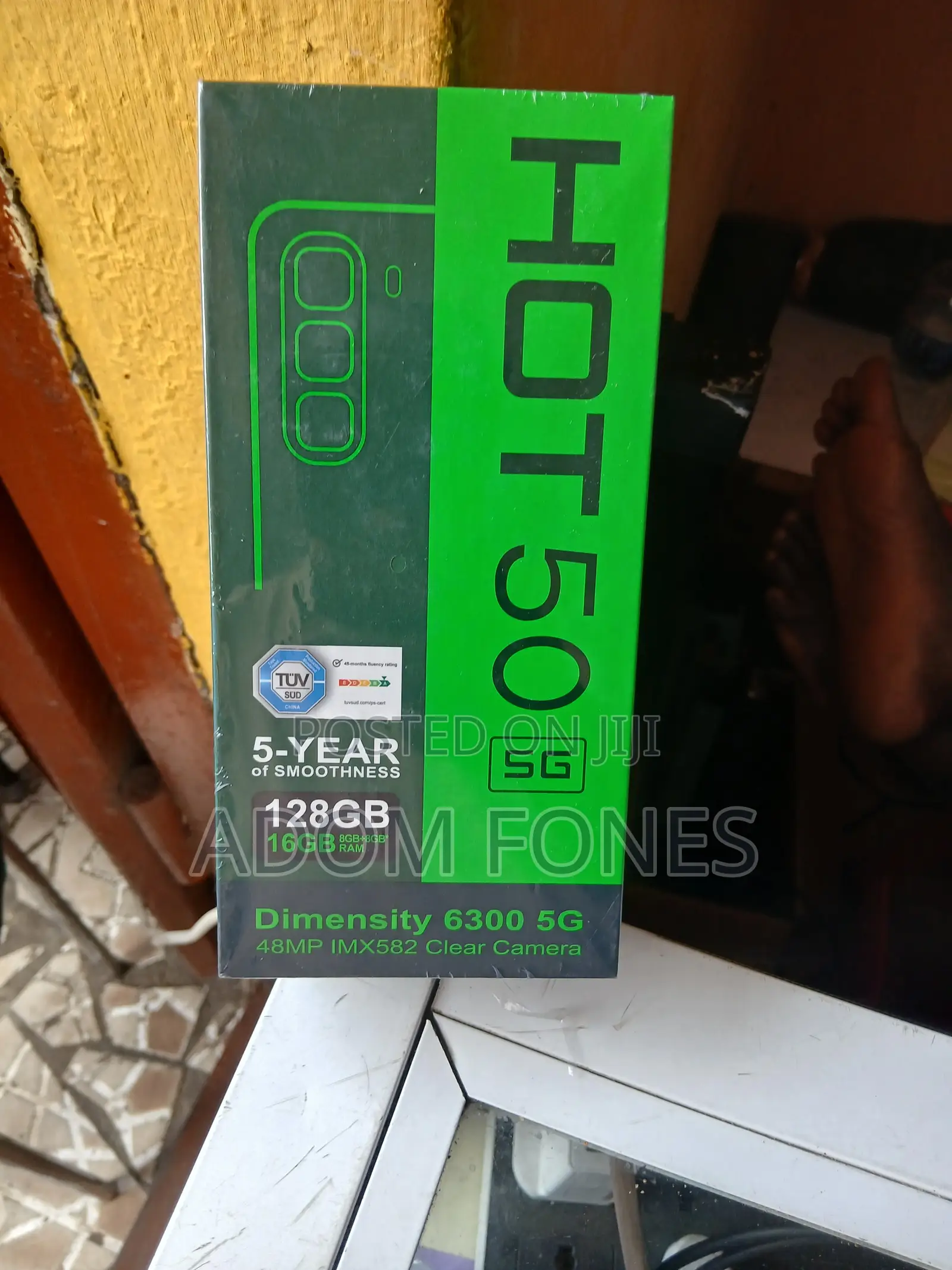 New Infinix Hot 50 128 GB Black