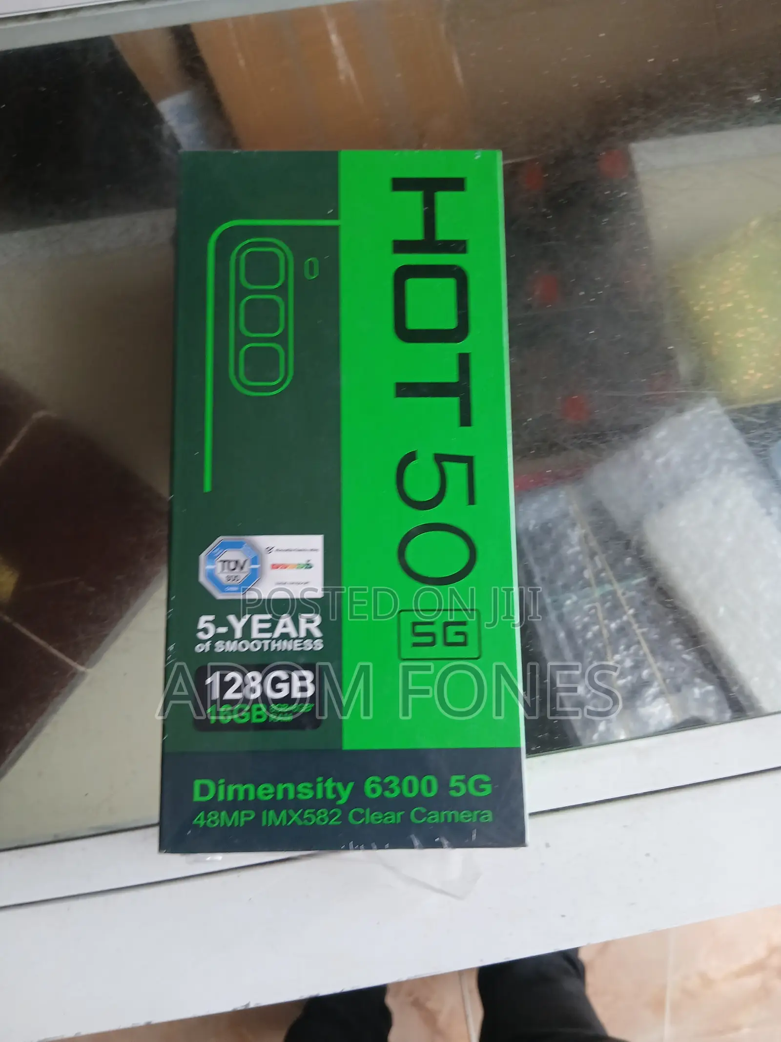 New Infinix Hot 50 128 GB Black