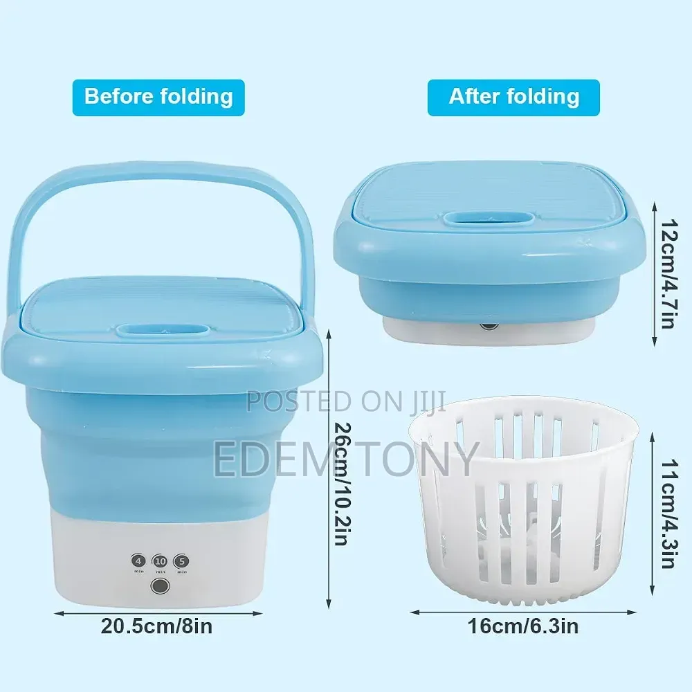 Foldable Portable Washing Machine