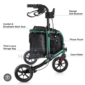 Walk Mate 3- Wheel Walker With Seat.