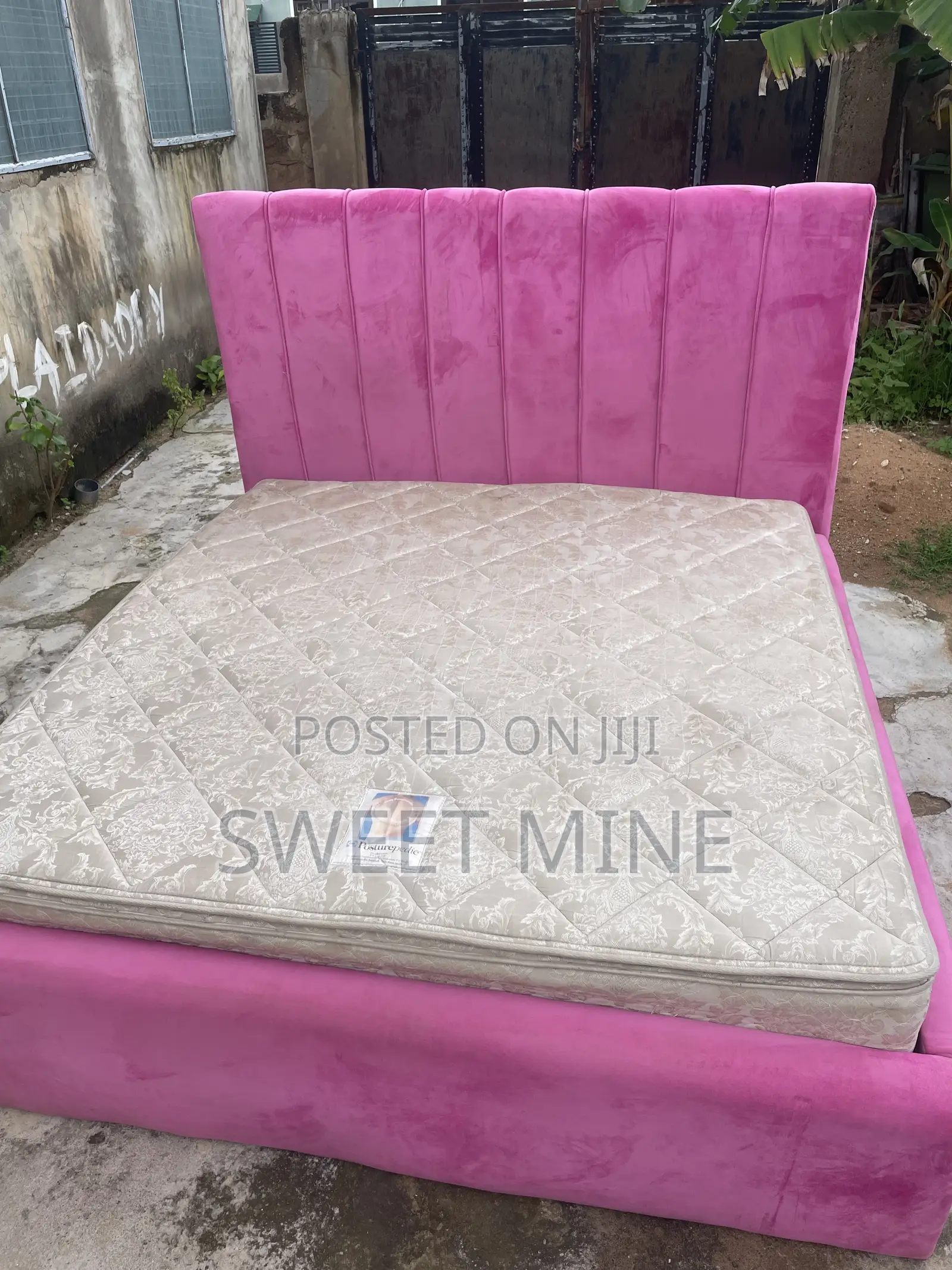 Bed Frame and Mattress