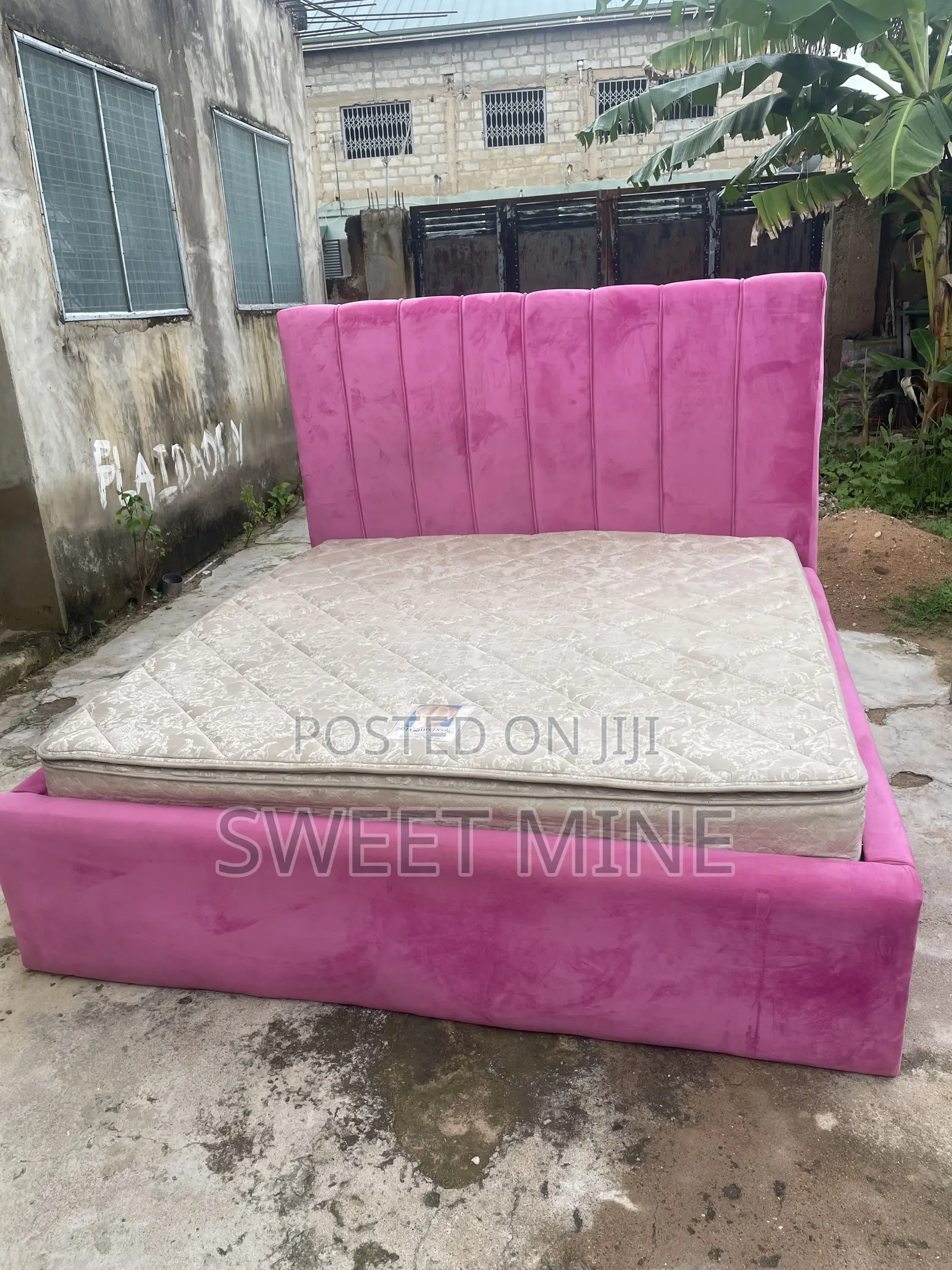 Bed Frame and Mattress