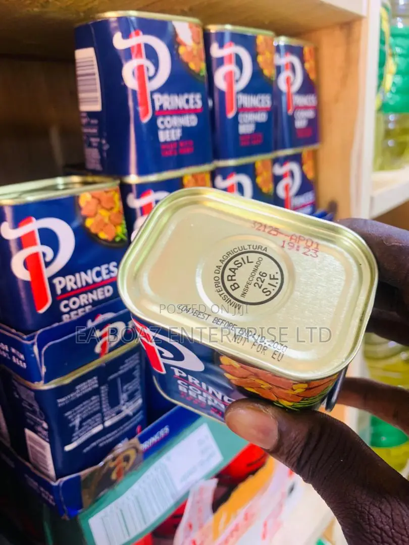 Princes Reduced Salt Corned Beef 340g From Uk