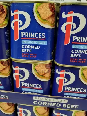 Princes Reduced Salt Corned Beef 340g From Uk