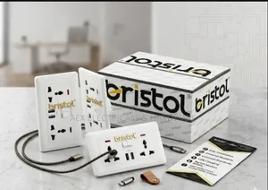 Bristol 2gang Universal Socket Usb 2yr Warranty