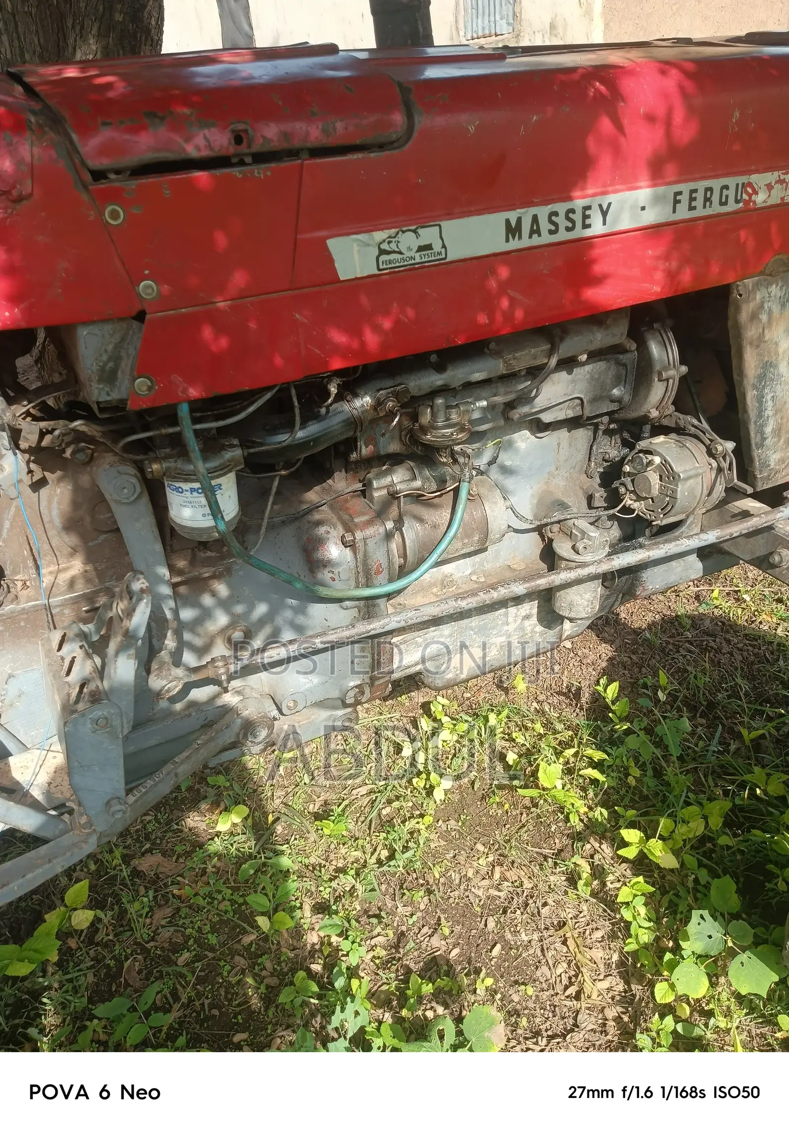 A Tractor With Implements For Sale