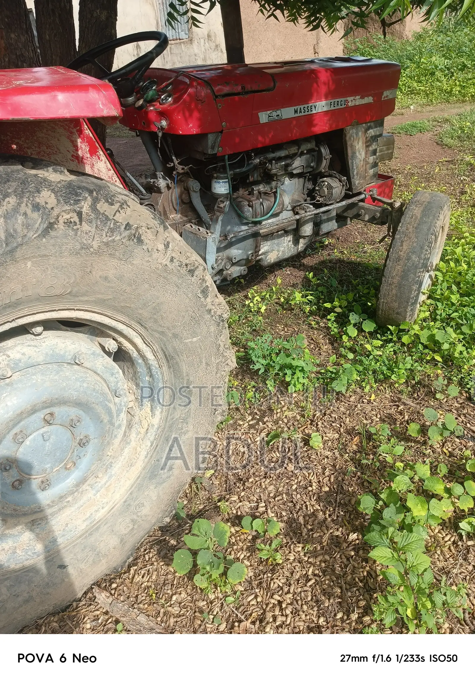 A Tractor With Implements For Sale