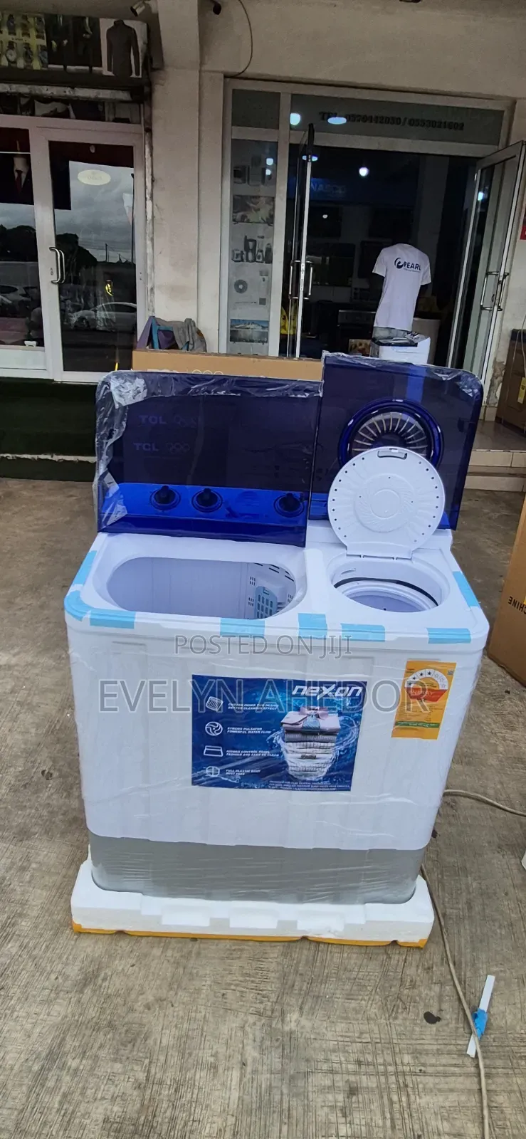 Semi Automatic Nexon 12kg Washing Mschine Twin Tap for Sale