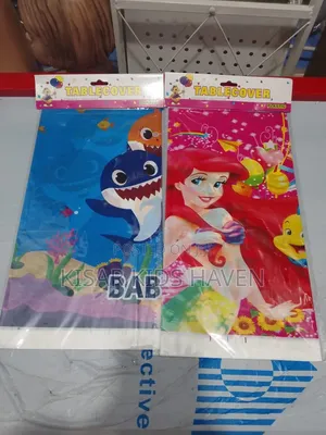 Kids Party Table Cloth Rubber Price for 1