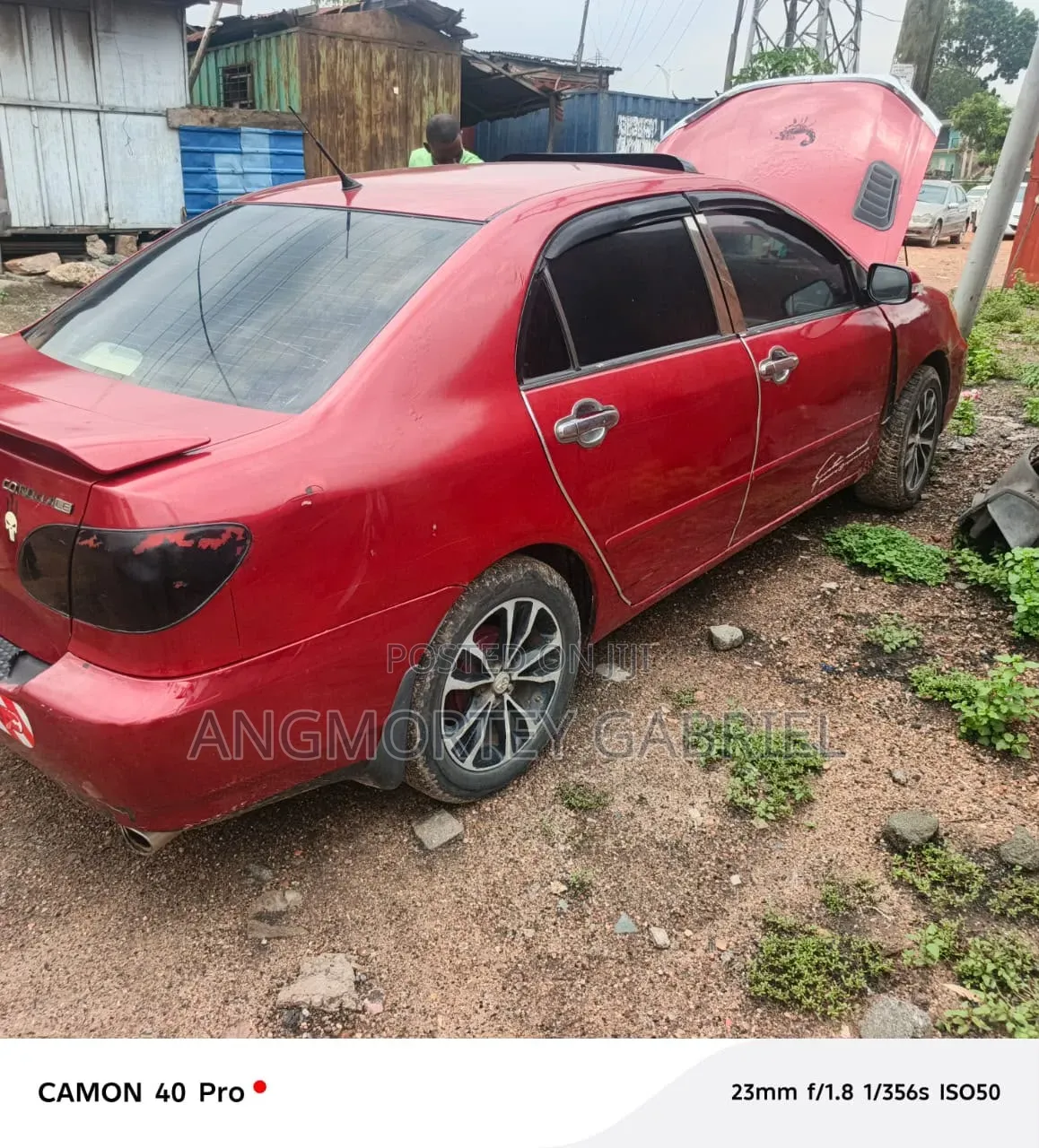 Toyota Corolla 2008 Red