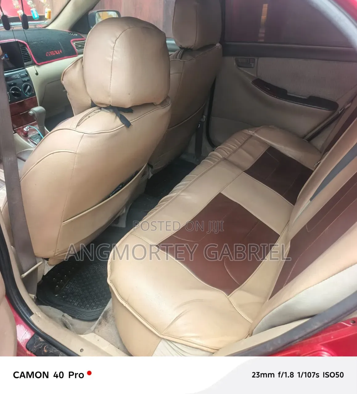 Toyota Corolla 2008 Red