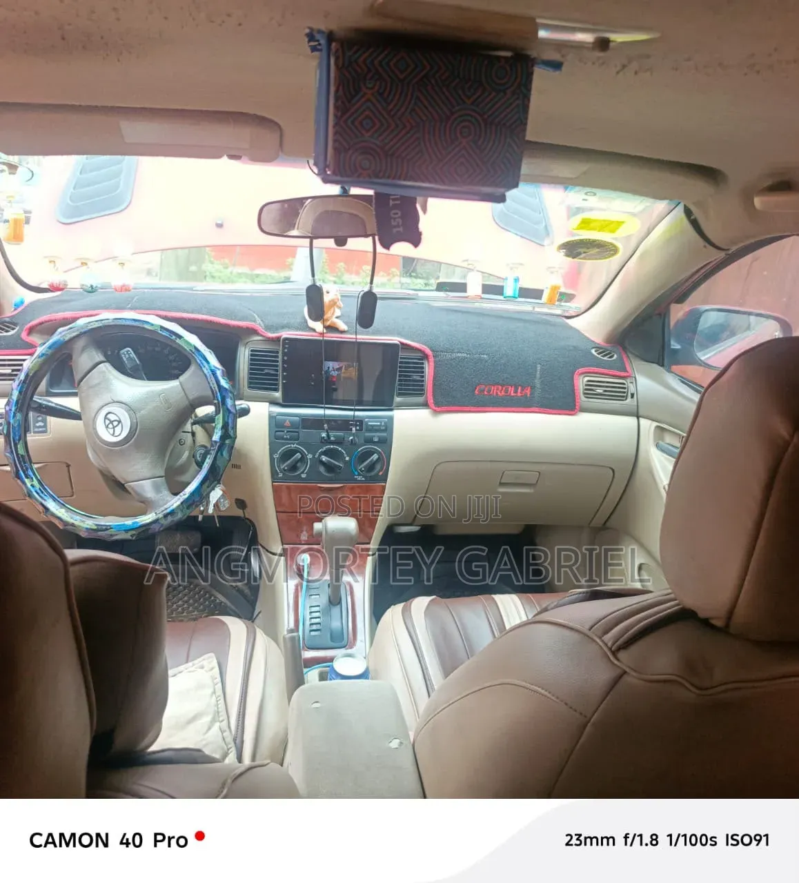 Toyota Corolla 2008 Red