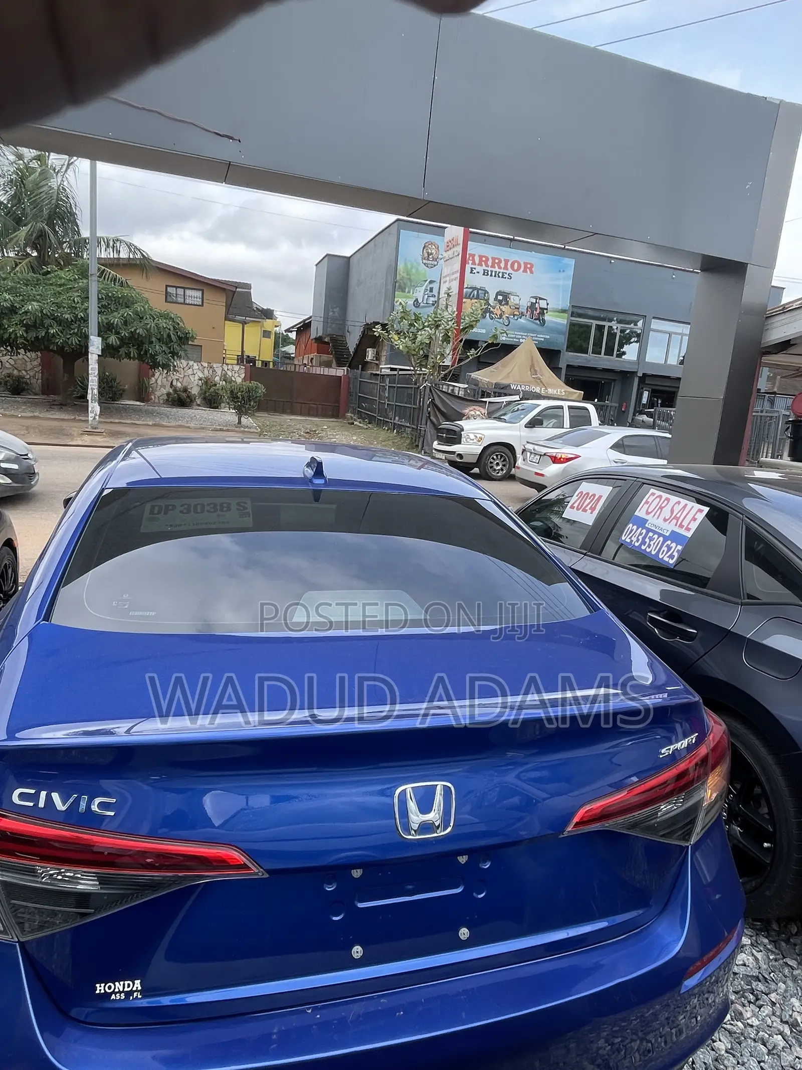 Honda Civic Sport CVT 2023 Blue