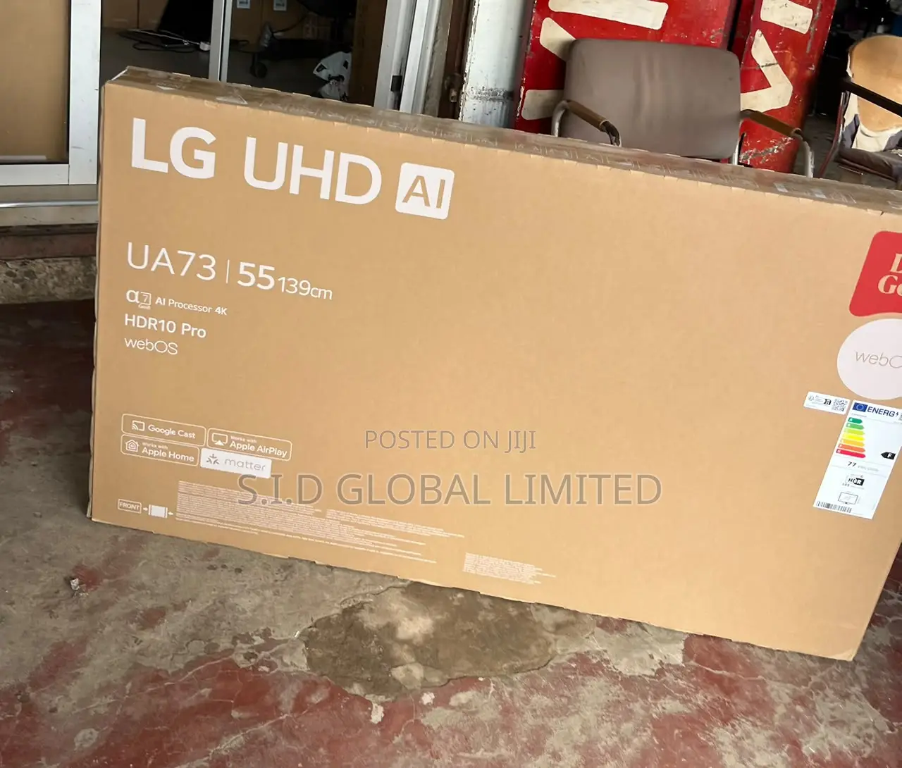 World Cup Promo Lg 55" Upscalling Quality Picture Smart Tv