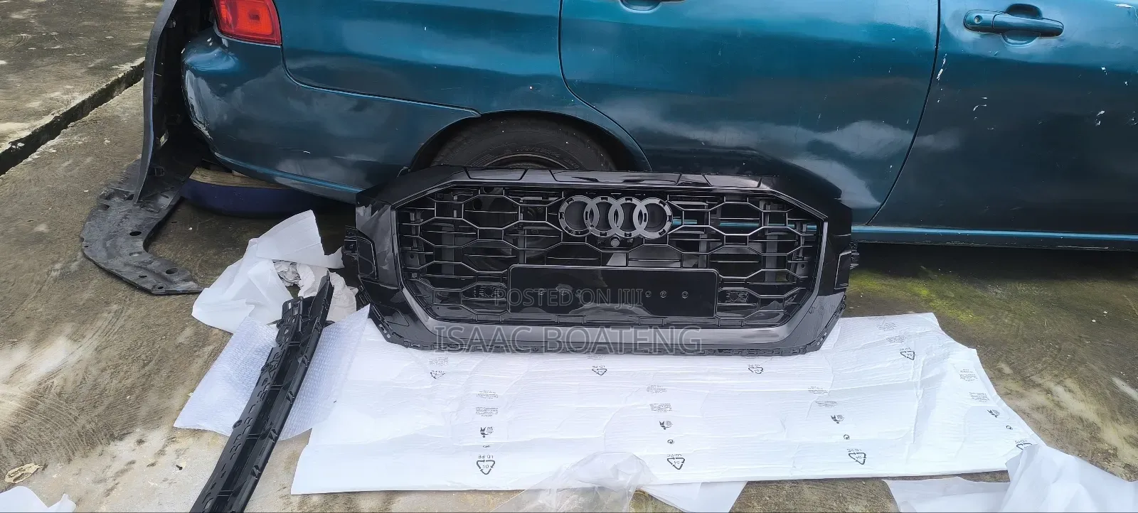 Audi Q8 2023 Front Grille