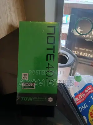 New Infinix Note 40 Pro 256 GB Gold