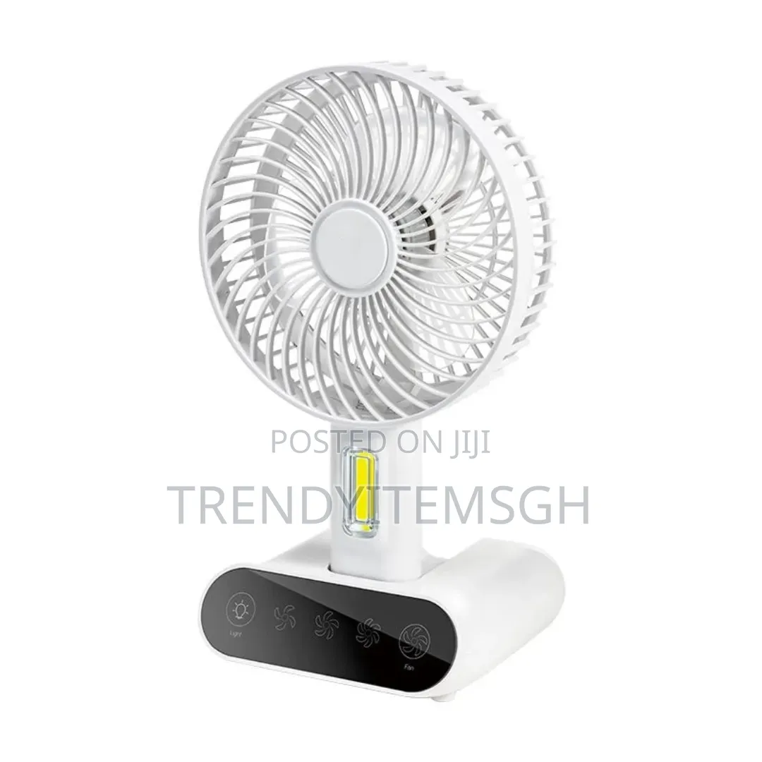 Rechargeable Fan With Led Light 3000mah