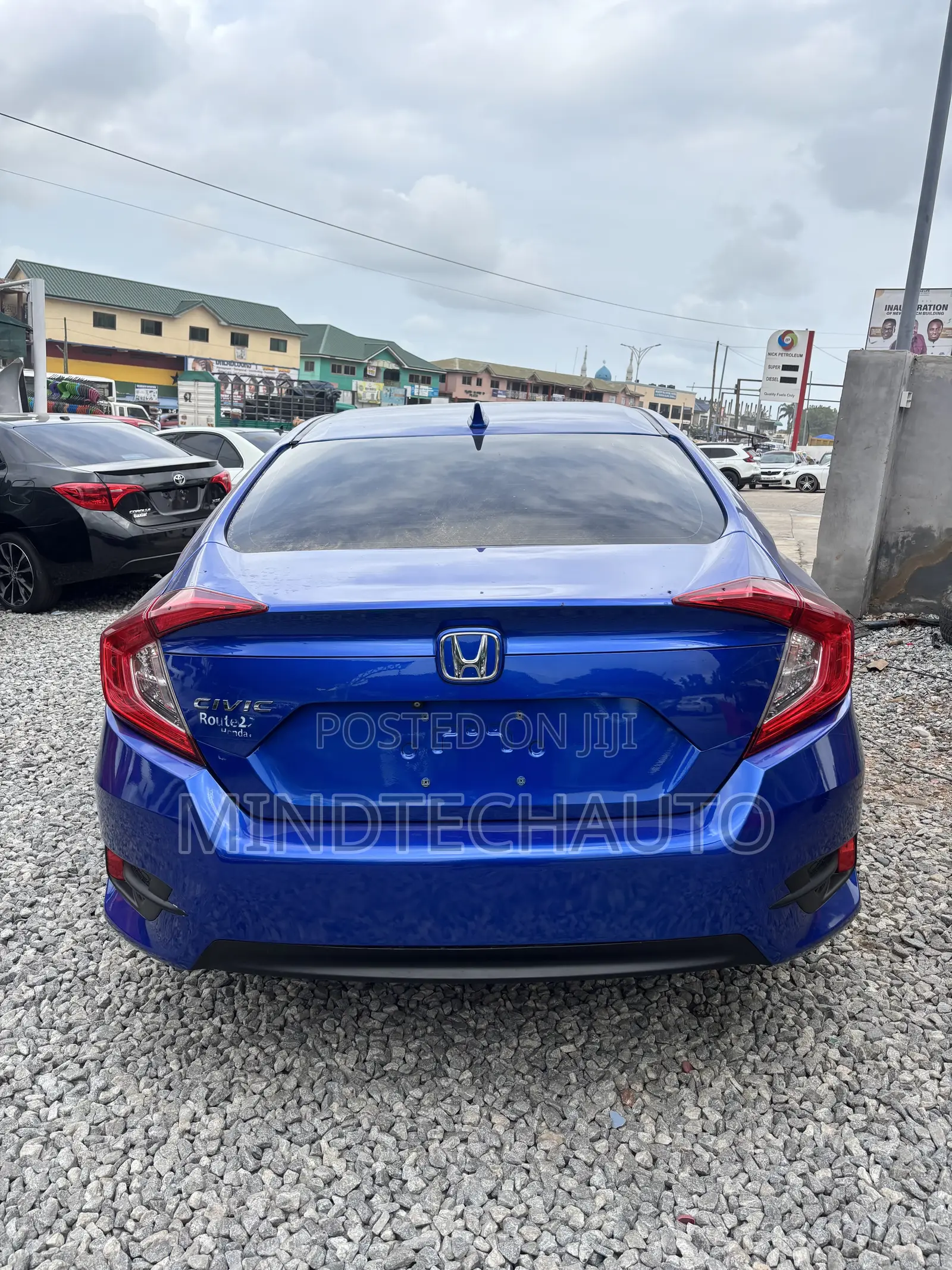 Honda Civic EX-L Sedan 2018 Blue