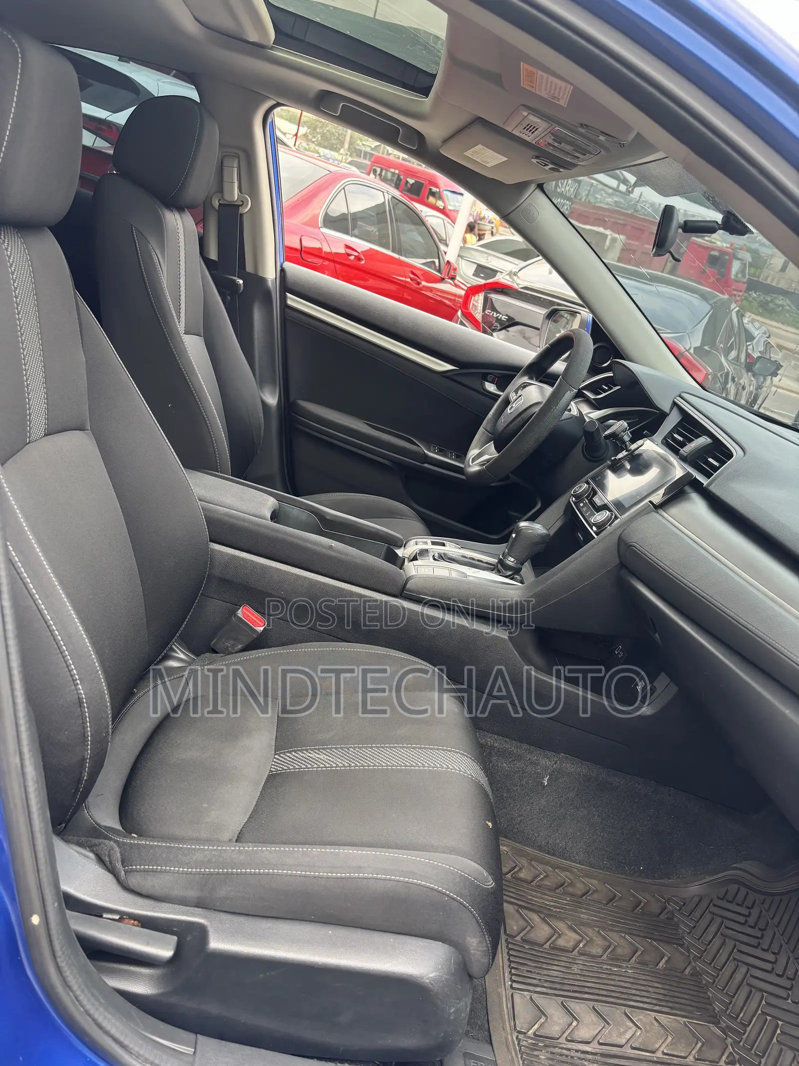 Honda Civic EX-L Sedan 2018 Blue