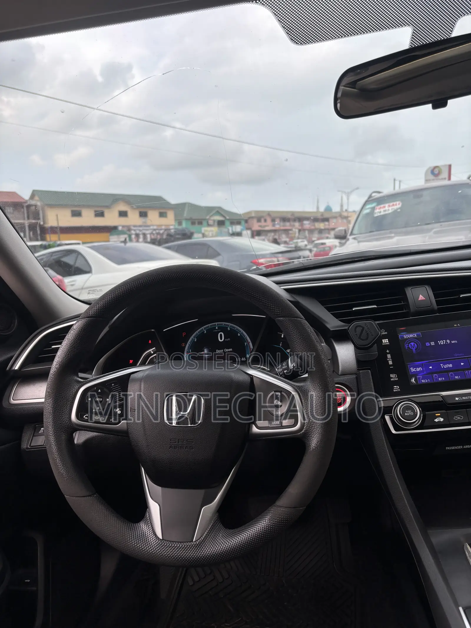 Honda Civic EX-L Sedan 2018 Blue