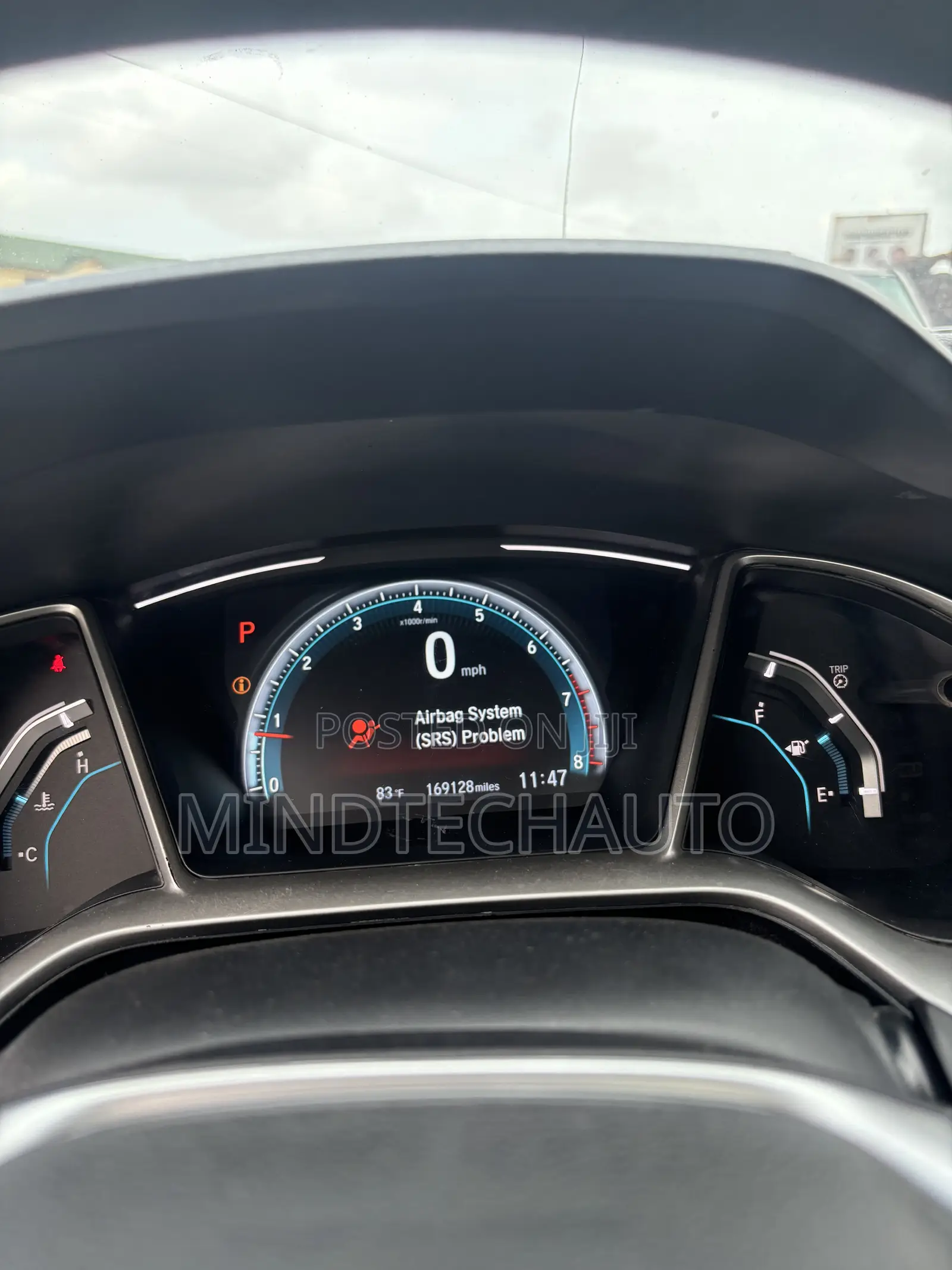 Honda Civic EX-L Sedan 2018 Blue