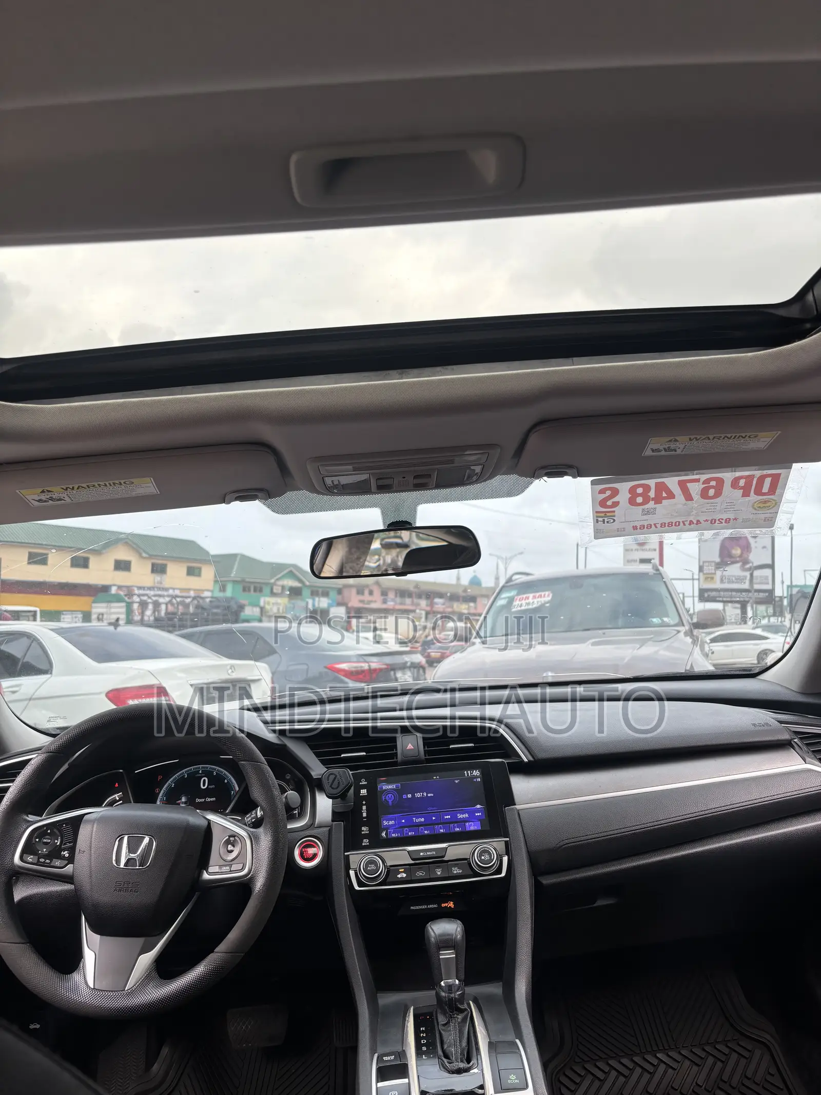 Honda Civic EX-L Sedan 2018 Blue