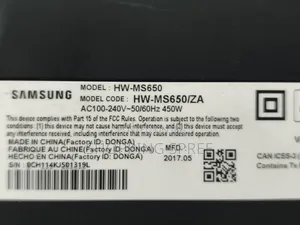 Samsung Sound+ Ms 650 Soundbar With Inbuilt Woofer