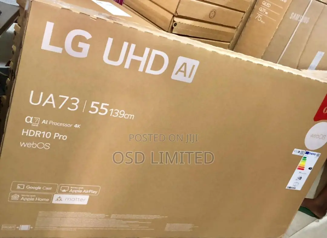 World Cup Promo Lg 55ua73003la With Built-in Ai