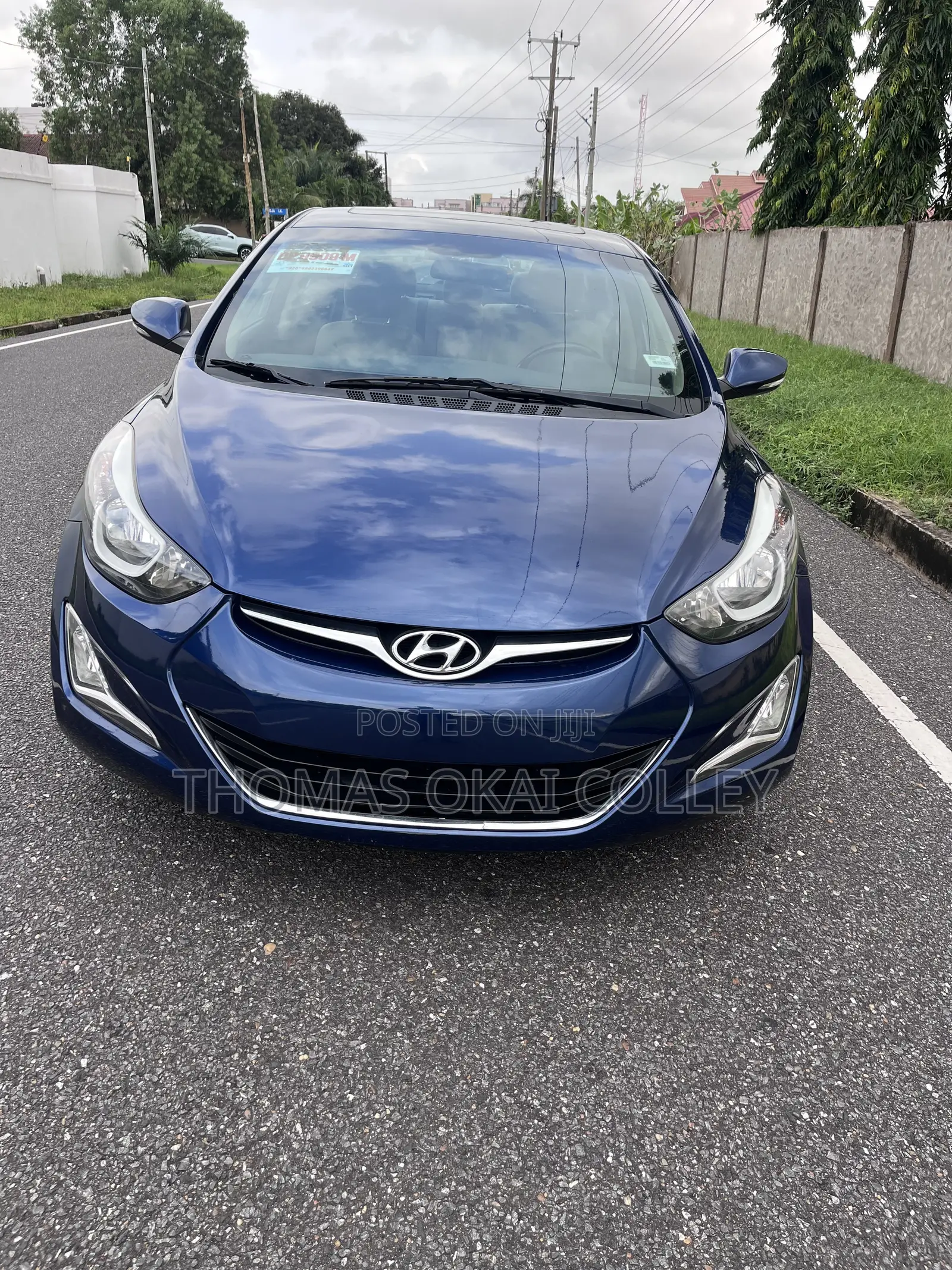 Hyundai Elantra Limited Sedan FWD (1.8L 4cyl 6A) 2016 Blue