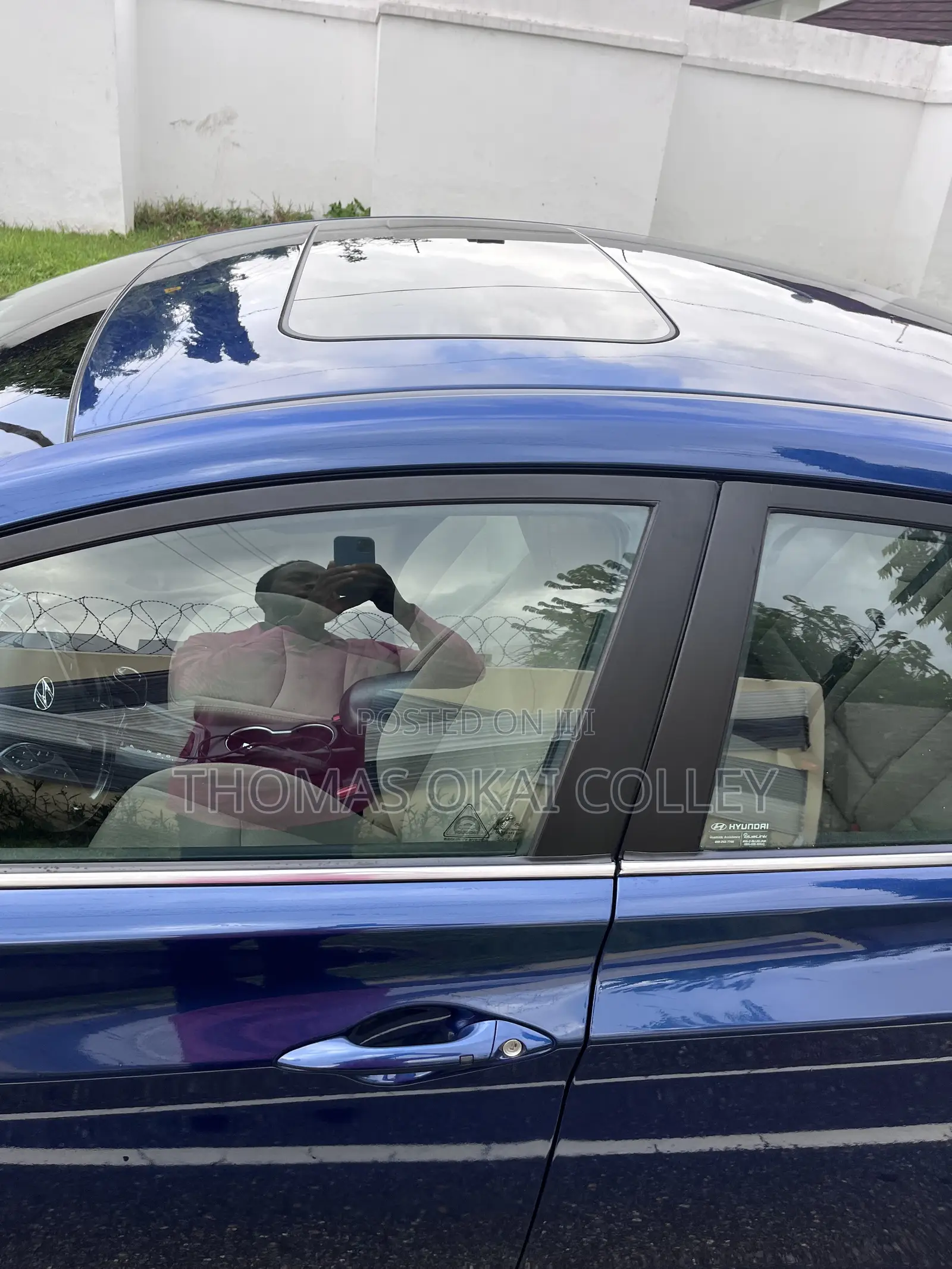 Hyundai Elantra Limited Sedan FWD (1.8L 4cyl 6A) 2016 Blue