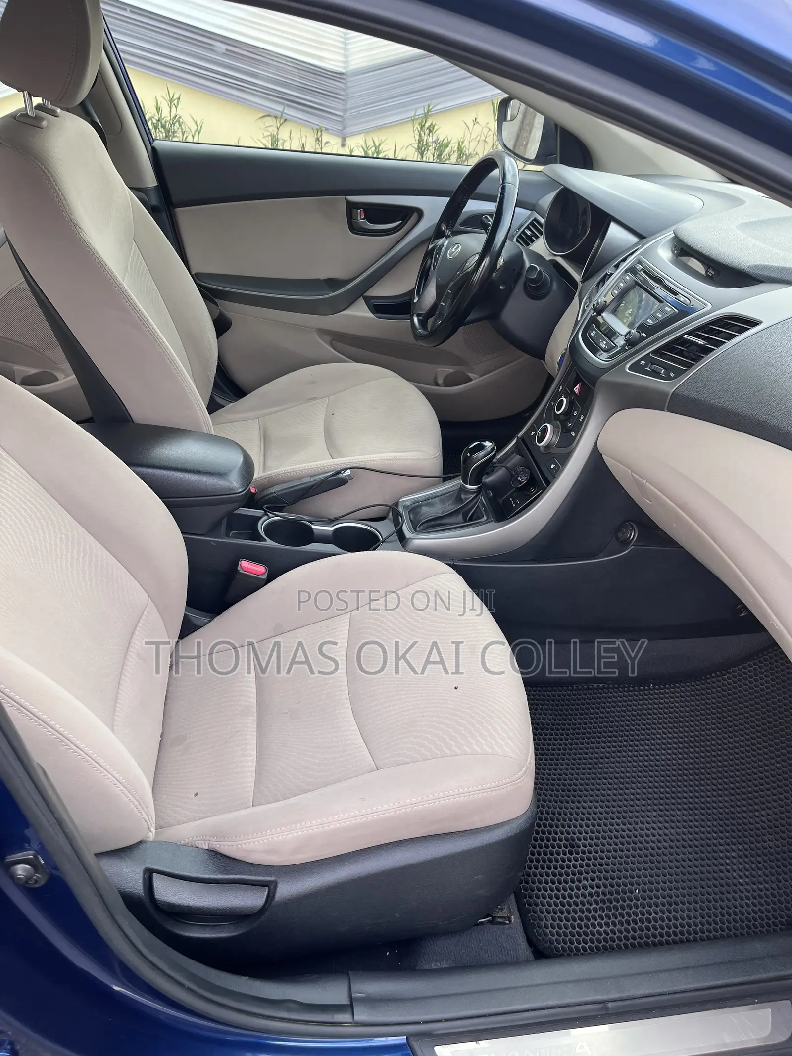 Hyundai Elantra Limited Sedan FWD (1.8L 4cyl 6A) 2016 Blue