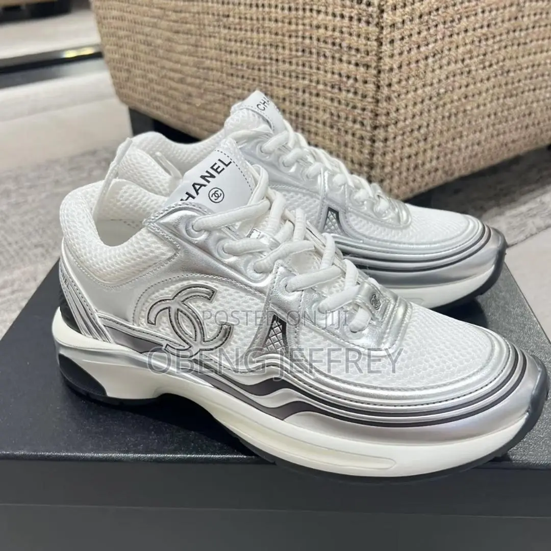 Original Chanel White/Silver