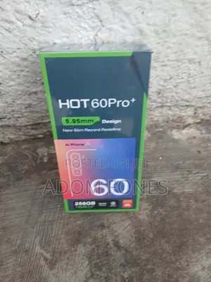 New Infinix Hot 60 Pro+ 256 GB Black