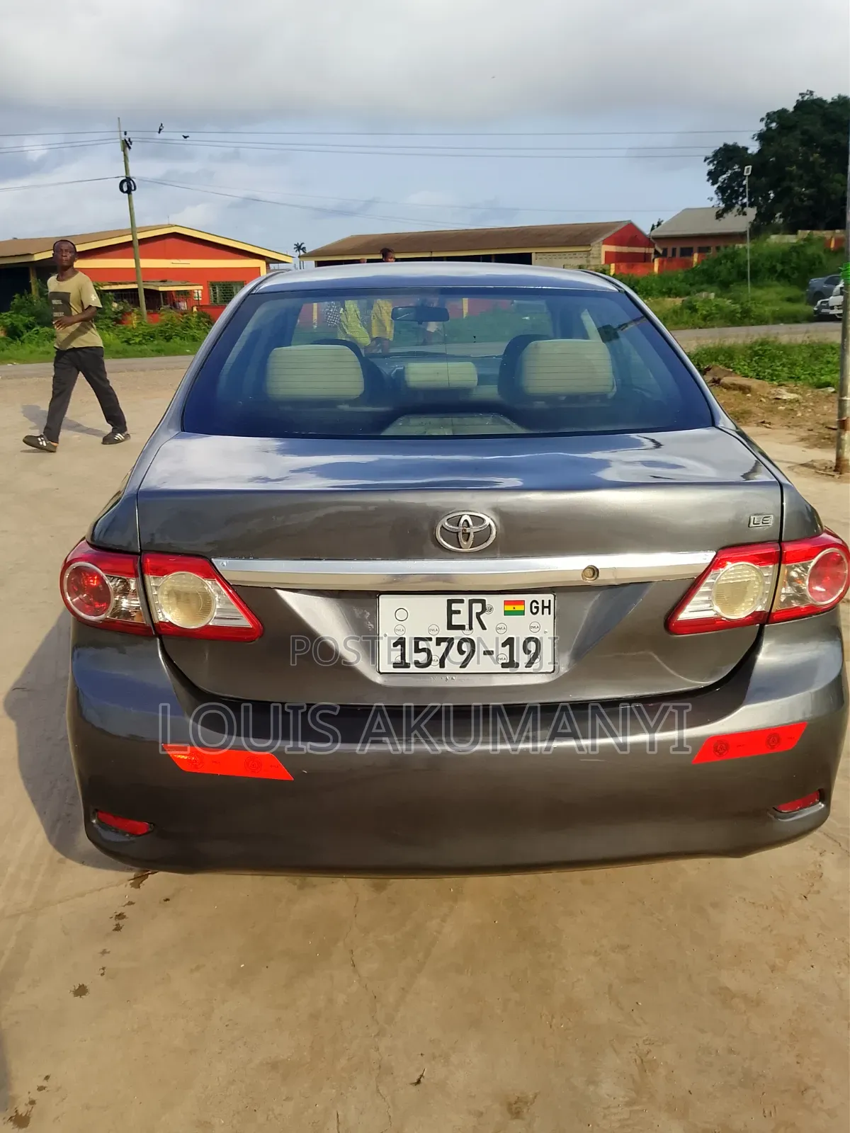 Toyota Corolla LE 4dr Sedan (1.8L 4cyl 4A) 2012 Gray