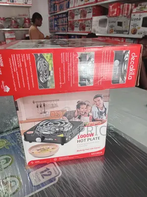 Original Decakila Electric Hot Plate Fast Heating 1000w