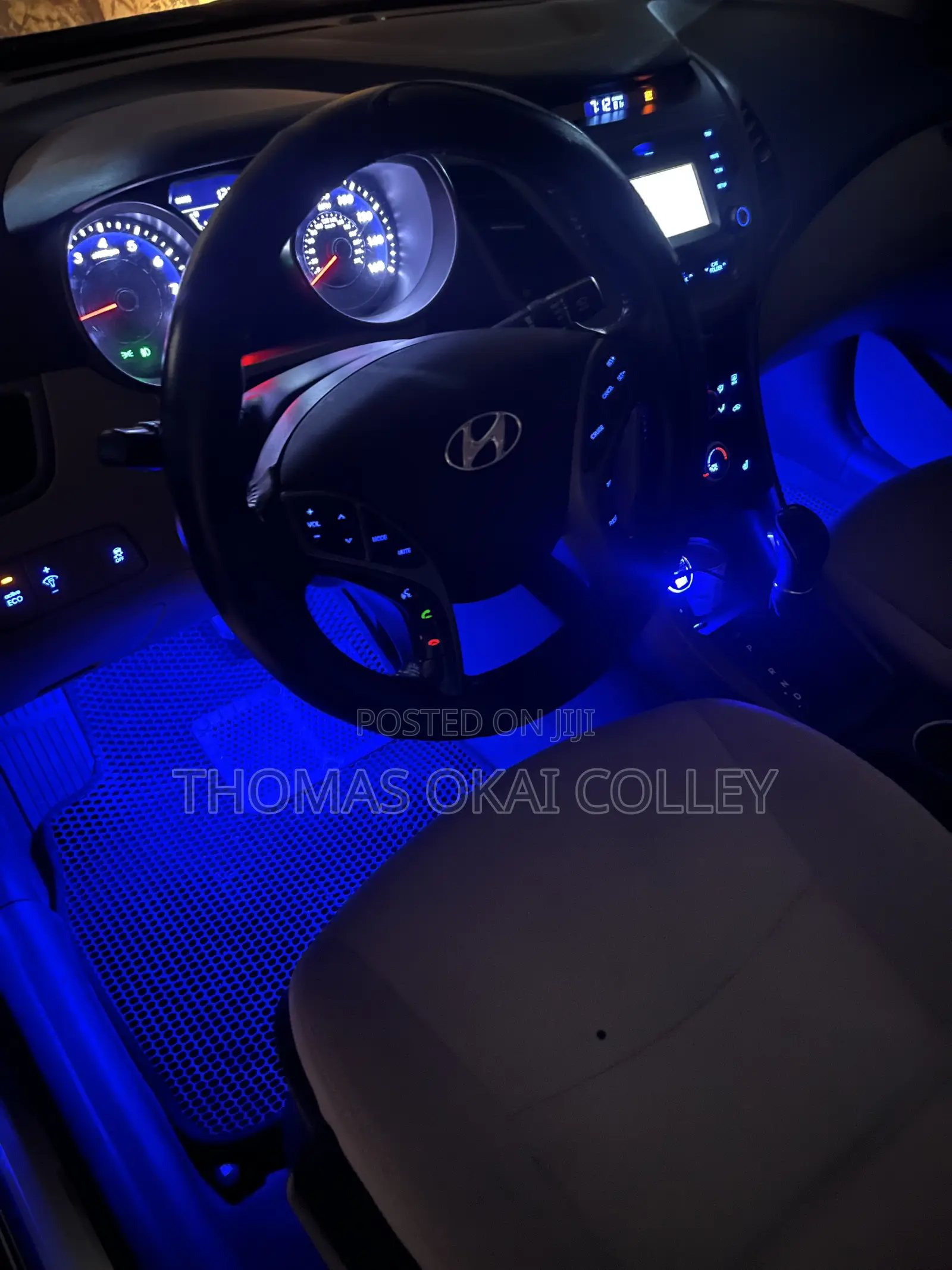 Hyundai Elantra Limited Sedan FWD (1.8L 4cyl 6A) 2016 Blue